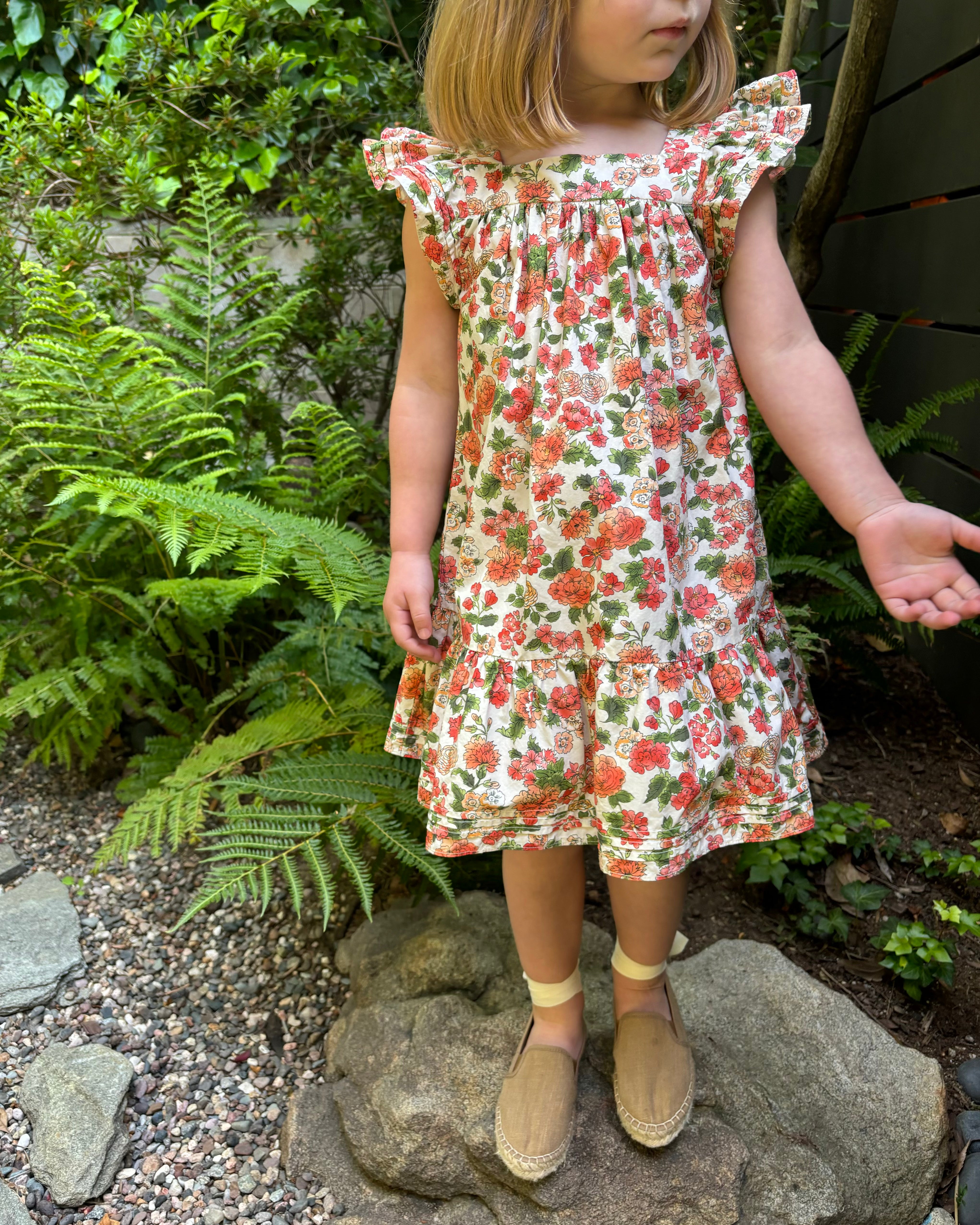 Doen - Liberty Print Floral Dress 2-4Y