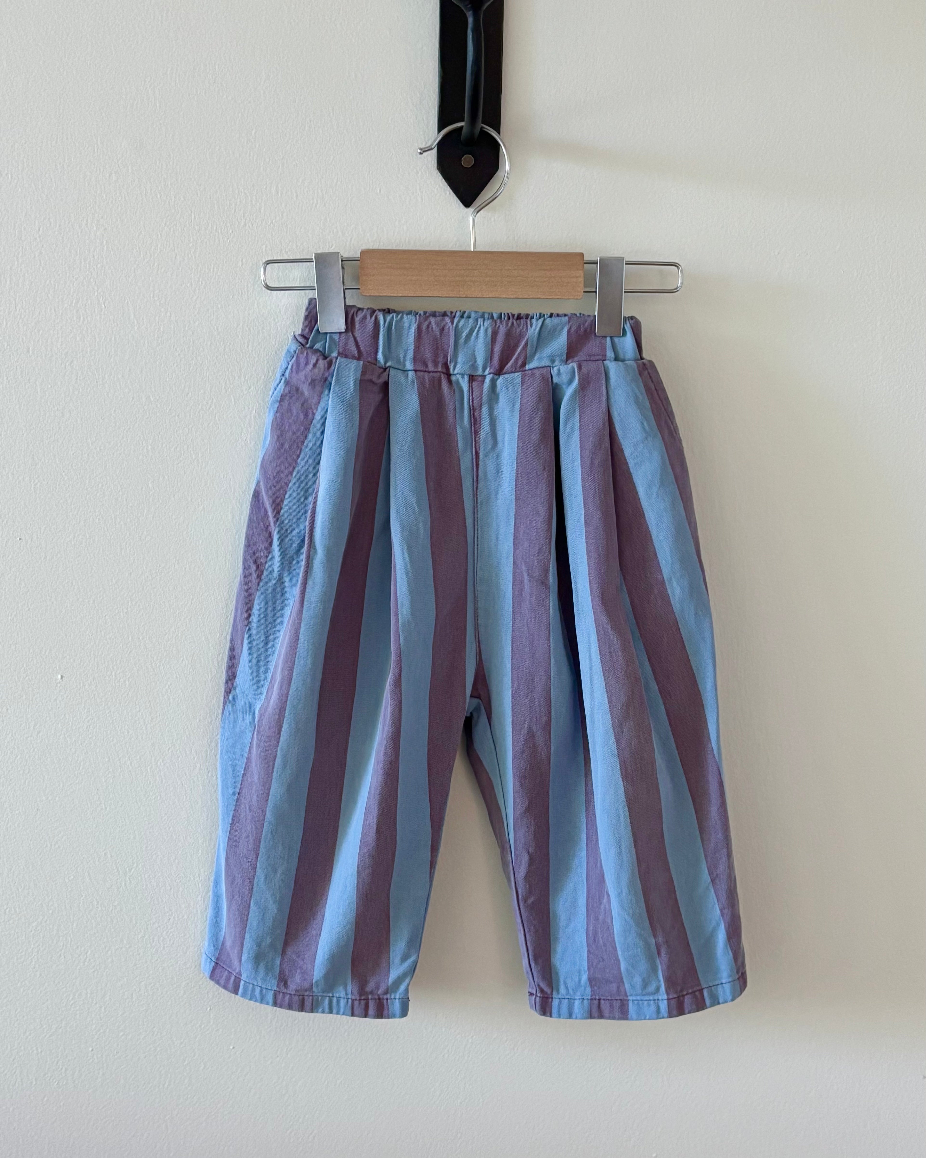 Purple Blue Stripe Pants 3Y
