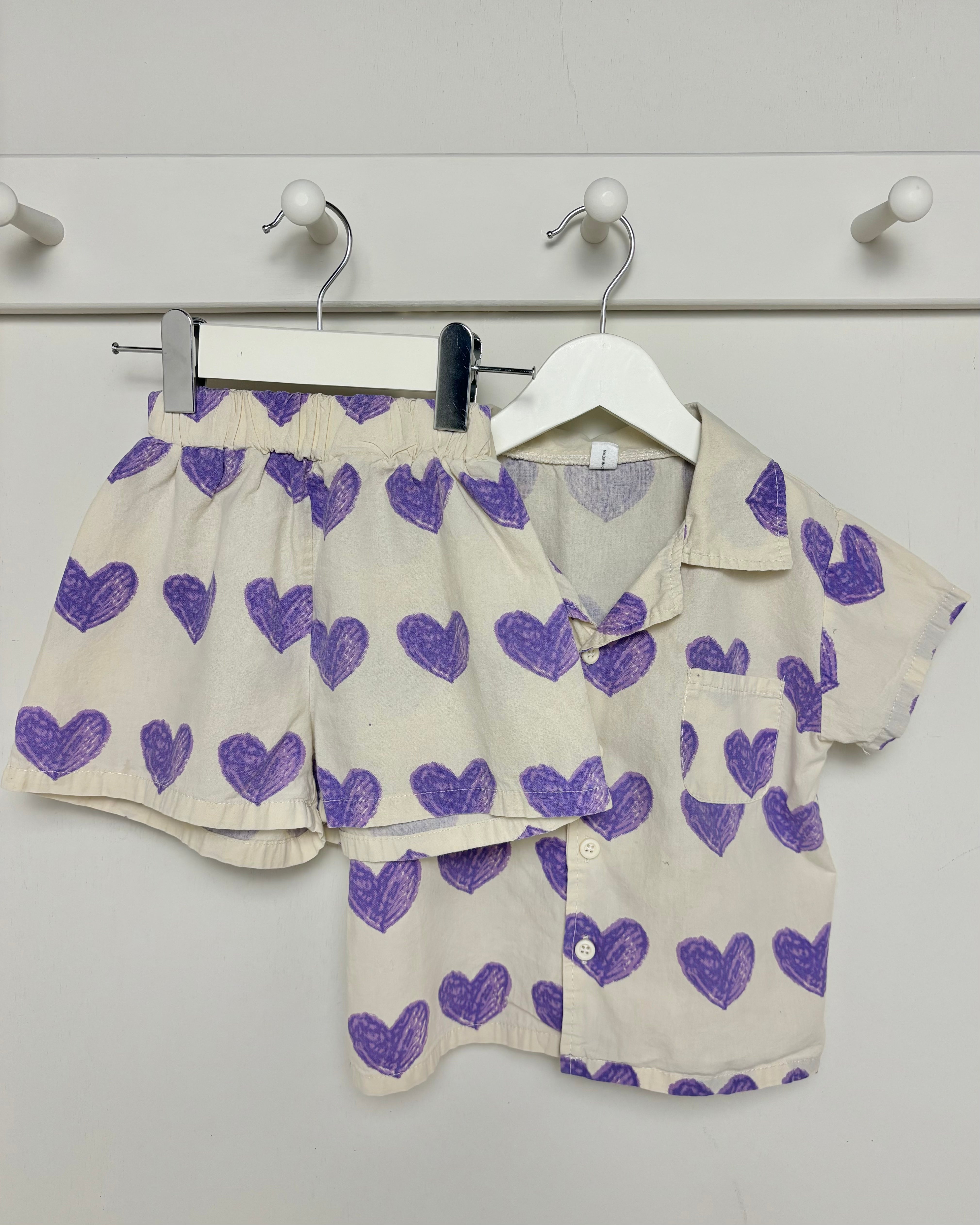 Kumai Kids - Purple Heart Set 2-3Y