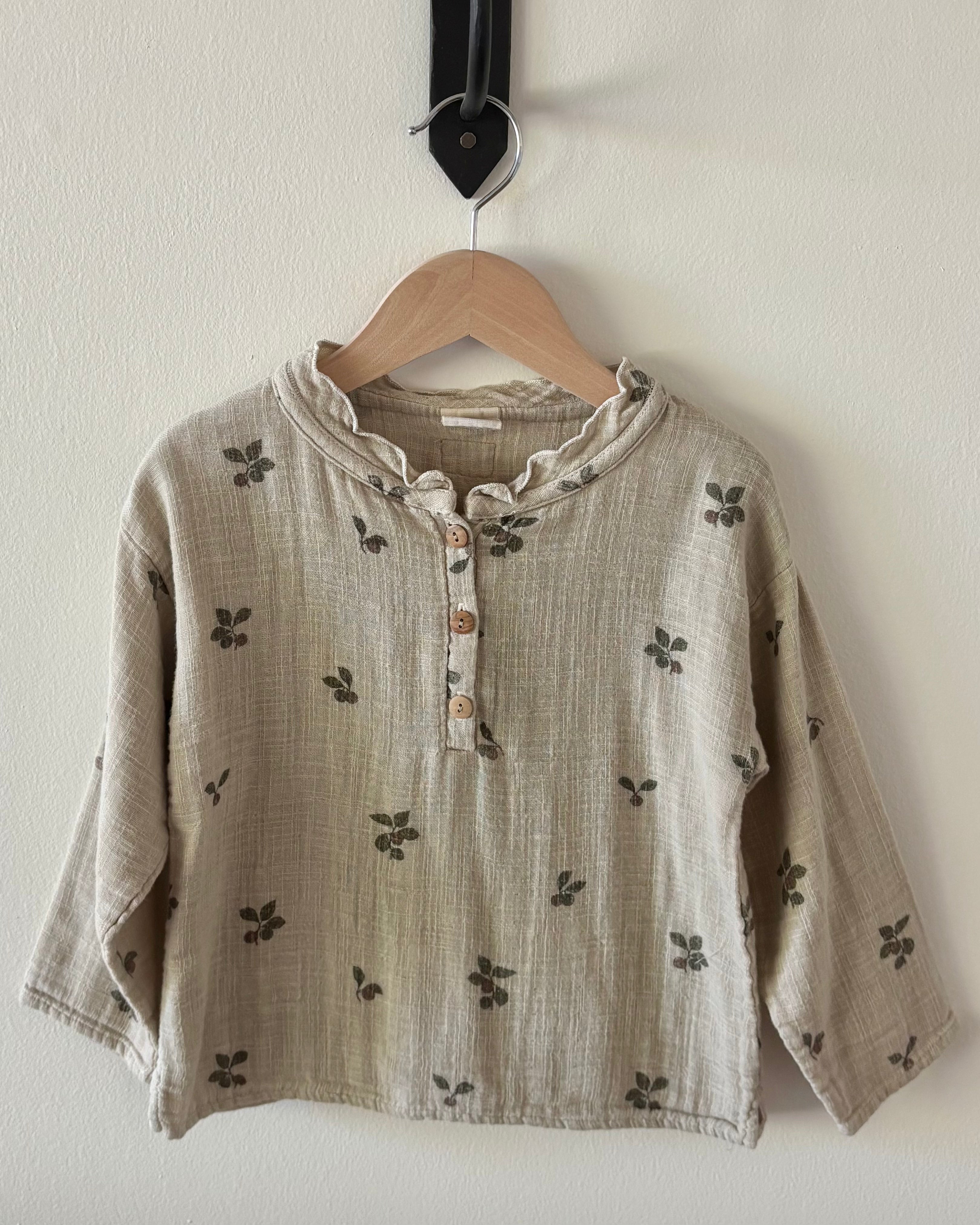 Studio Boheme - Ruffle fruit print top 4Y