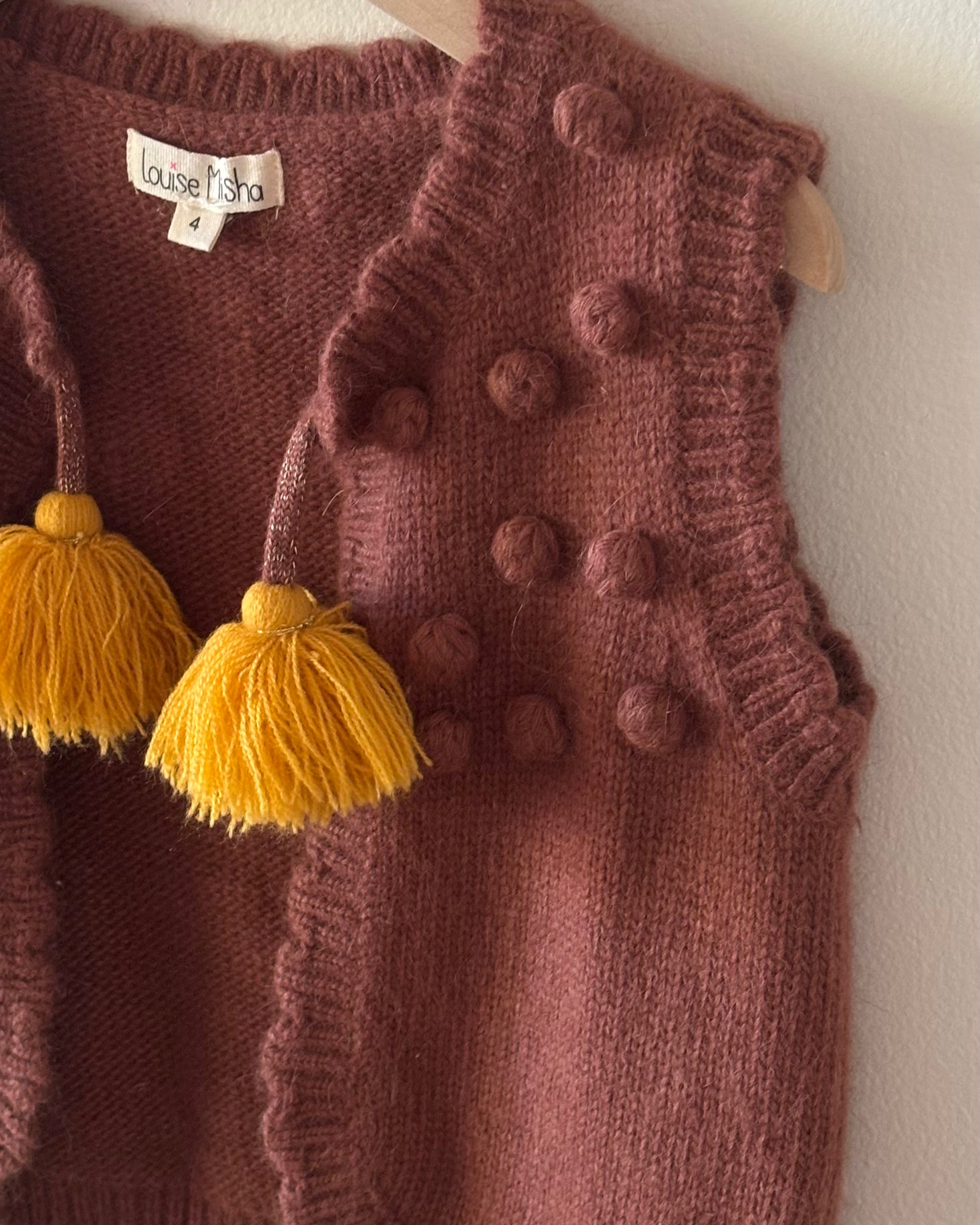 Louise Misha - Angora Vest 4Y