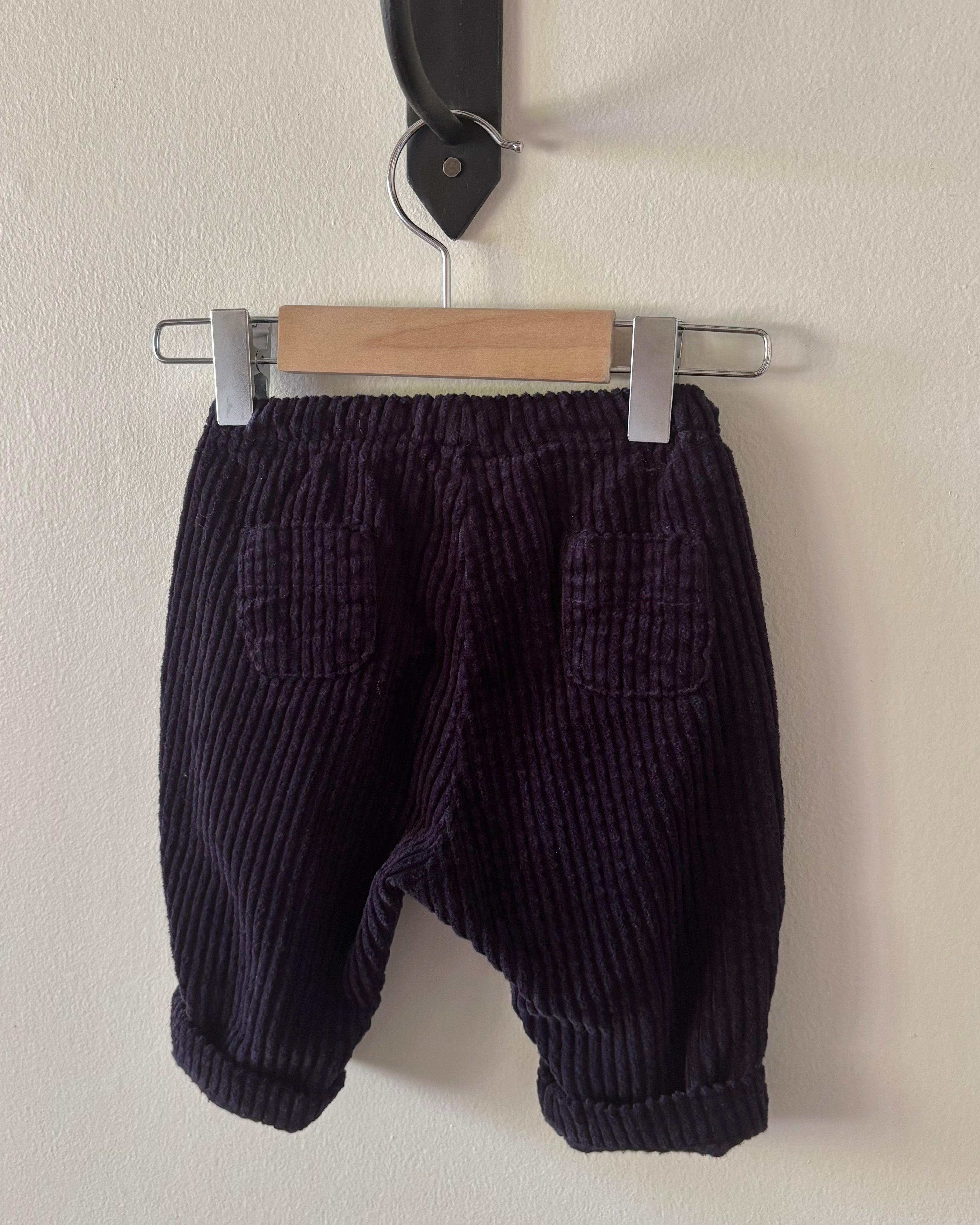 Lalaby - Navy Corduroy Pants 6 months