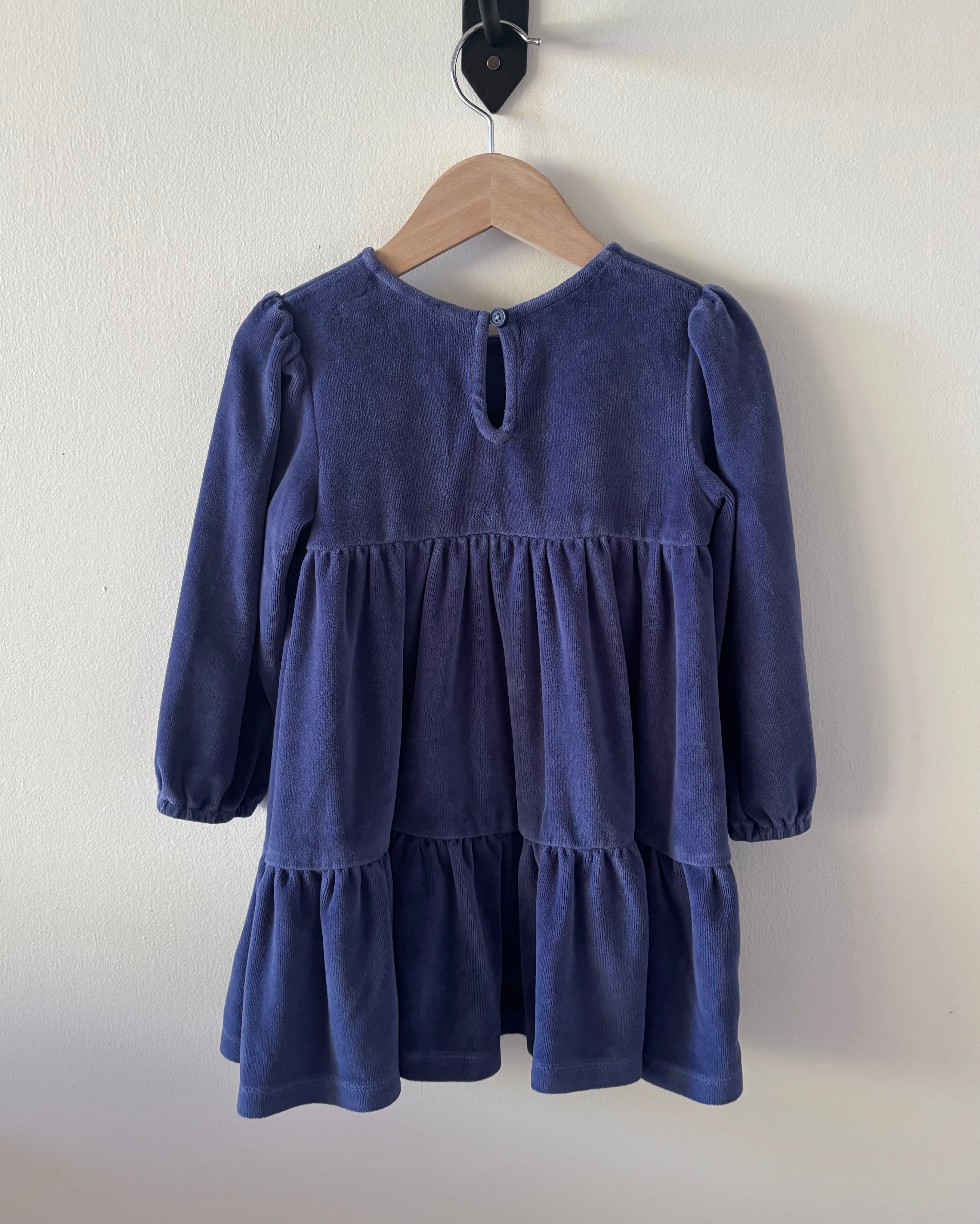 Mini Boden - Velour Dress 3-4Y