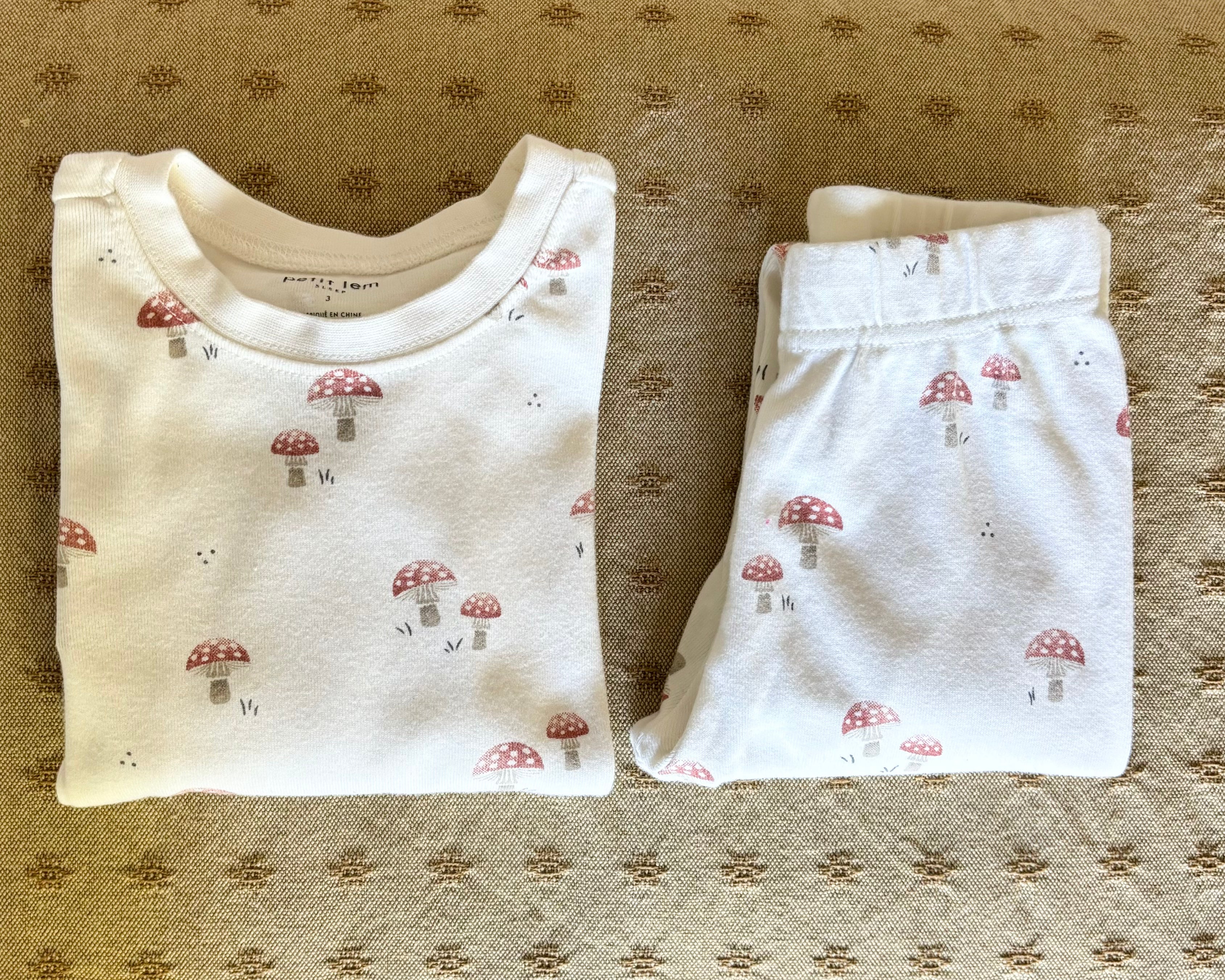 Petit Lem - NWT Mushroom Set 3Y