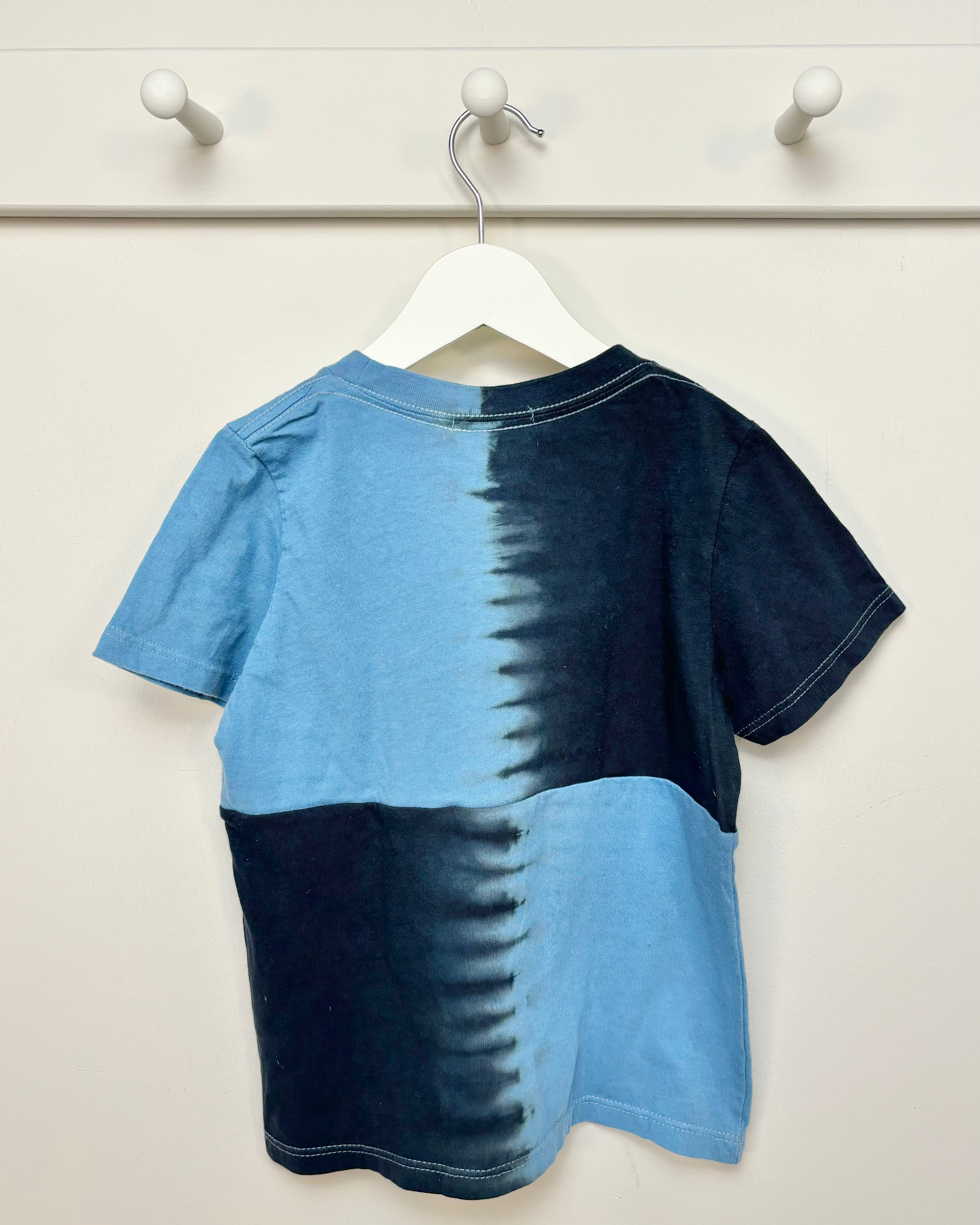 Correll Correll - Blue Tie Dye Tee 4-5Y