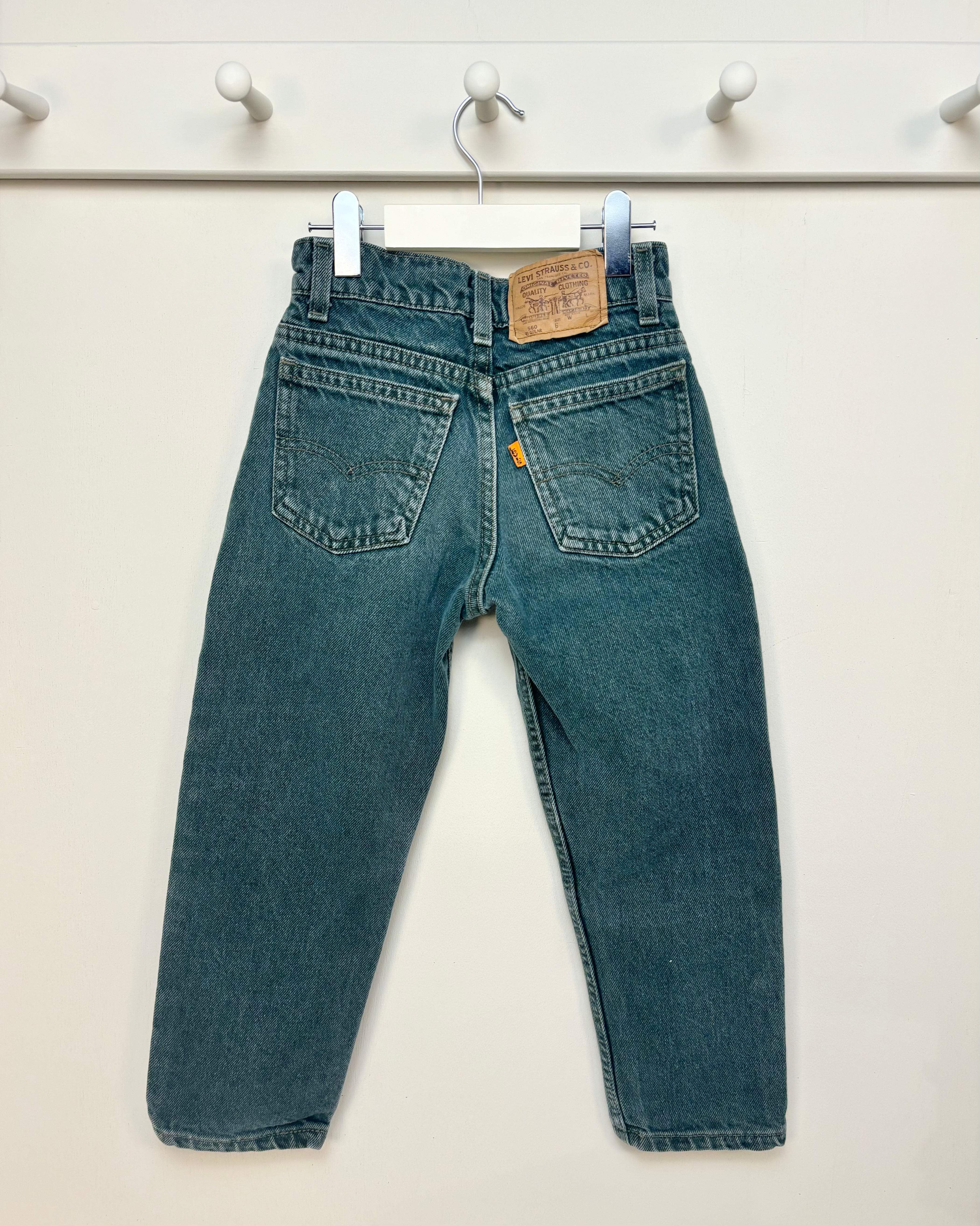 Vintage - Levi's Orange Tab Jeans 6-7Y