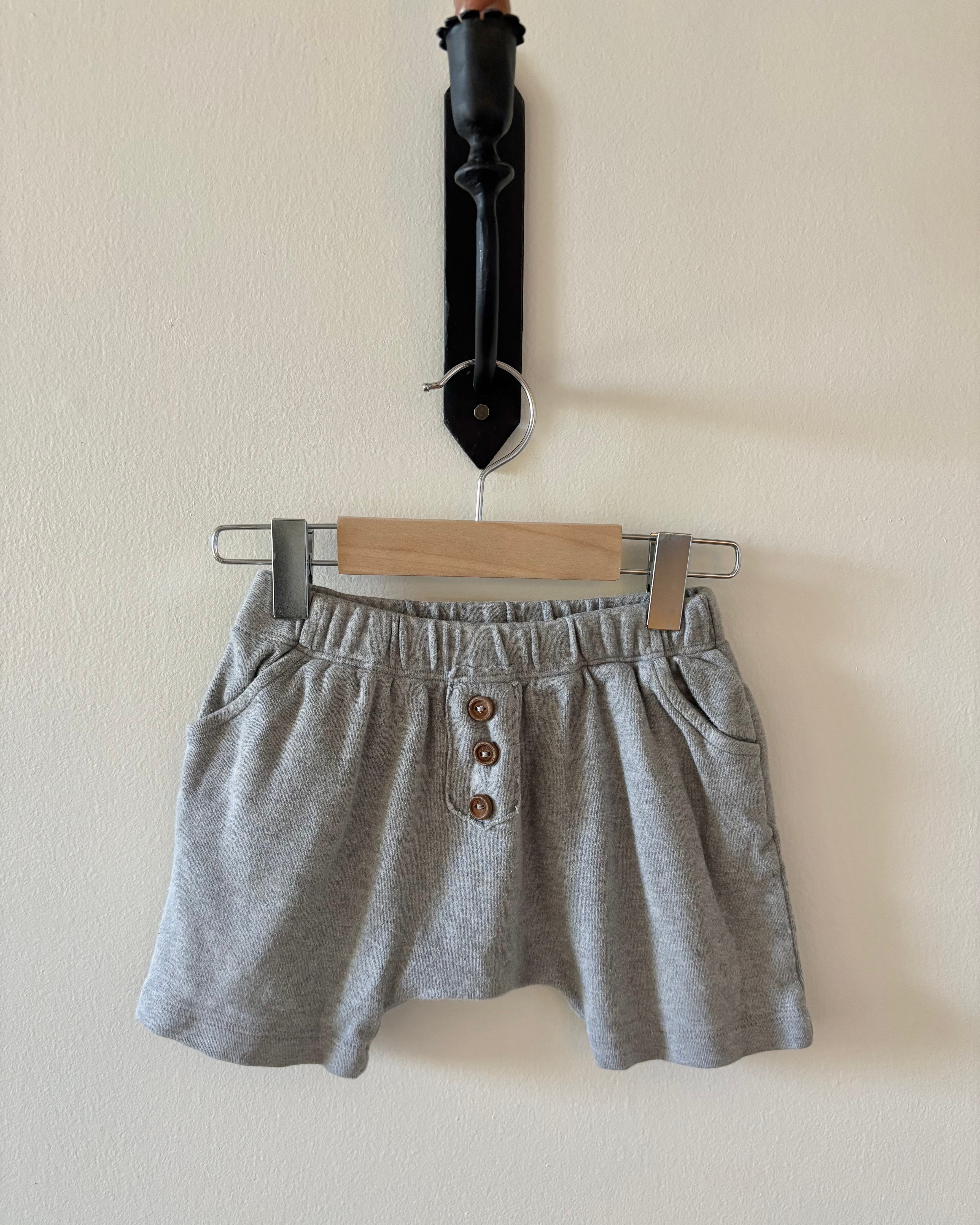 Malu Organic - Grey Harem Shorts 18-24M