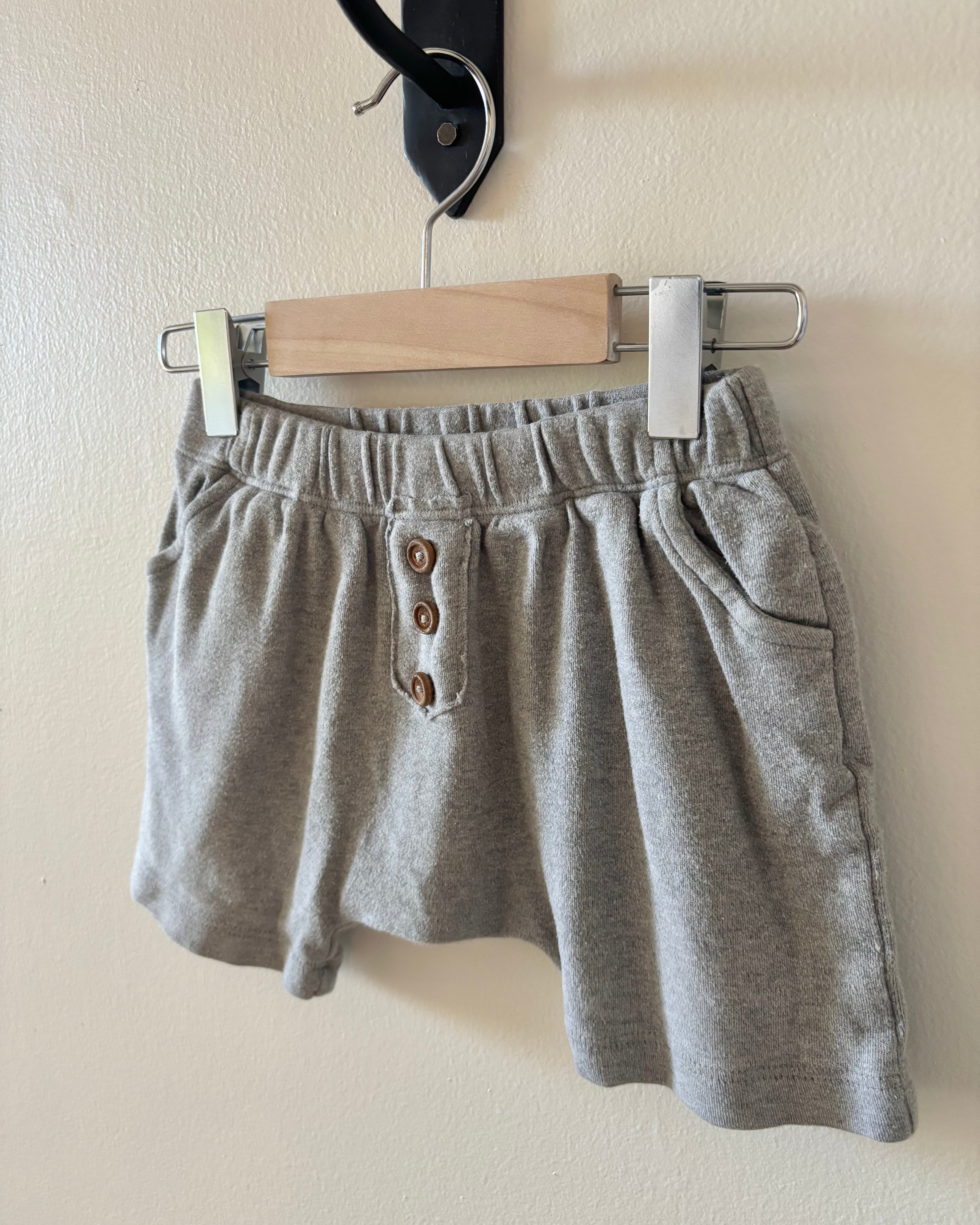 Malu Organic - Grey Harem Shorts 18-24M