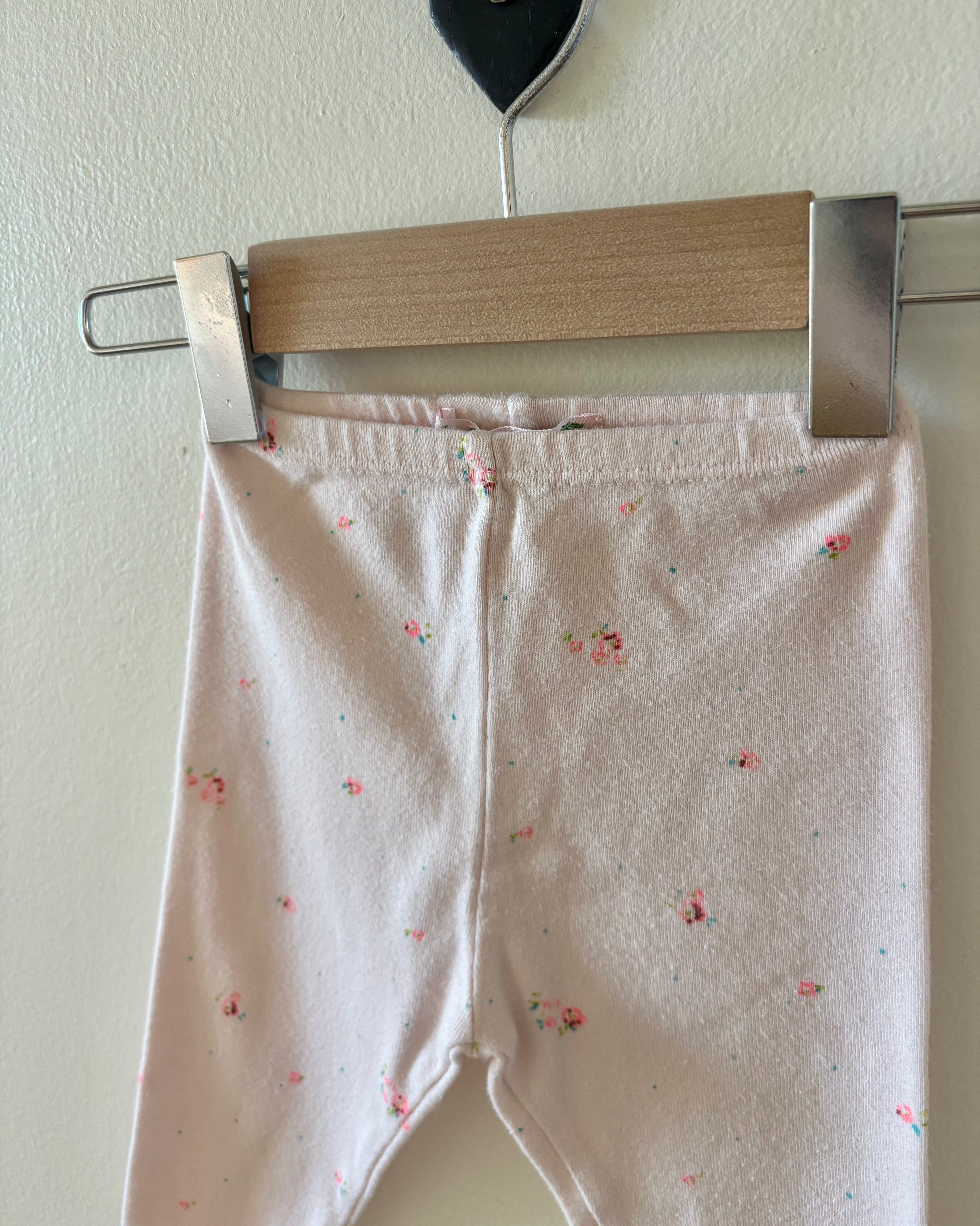 Bonpoint - Pink Floral Matching Set 0-3M