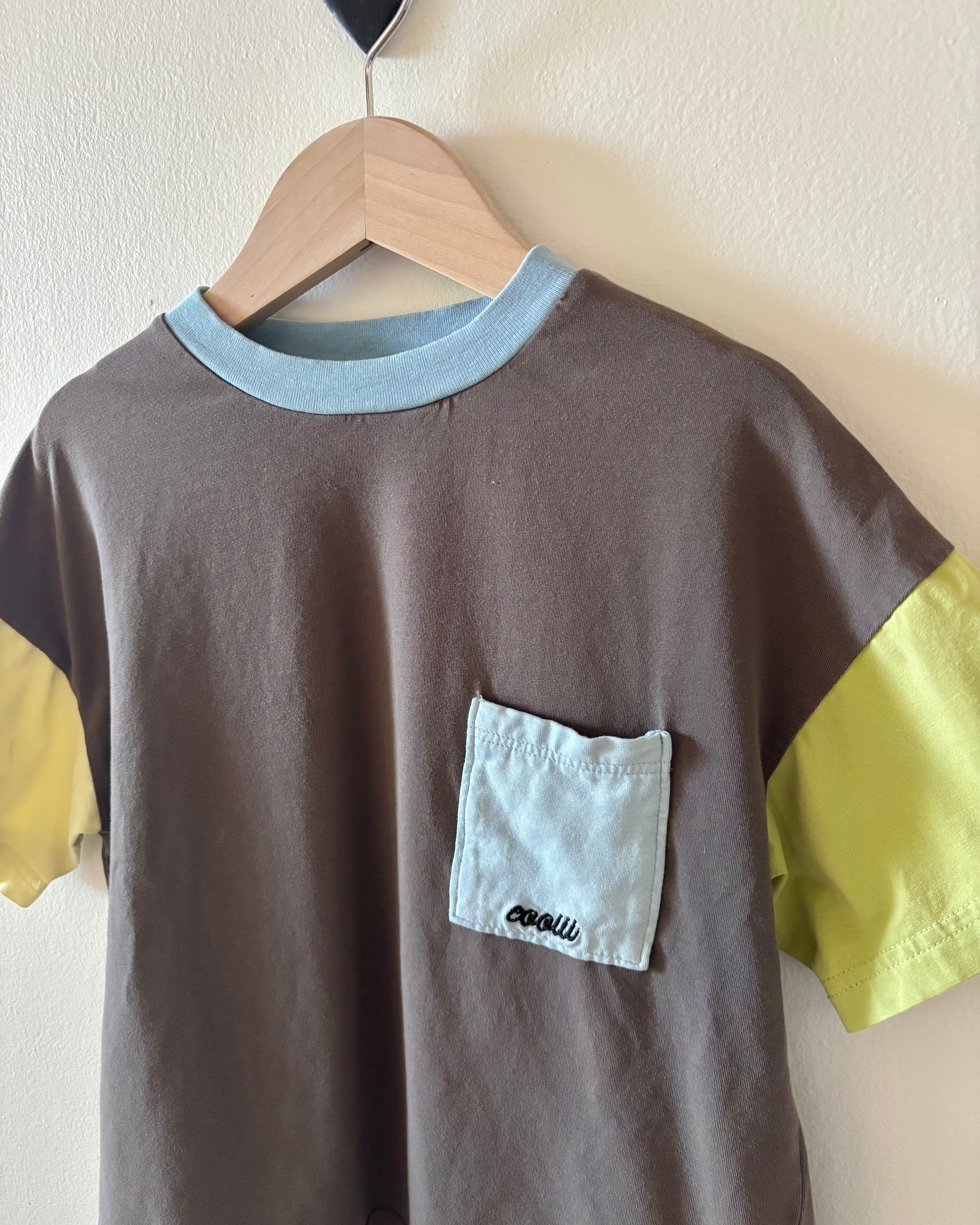 OOOIII - Color Block Tee 3-4Y