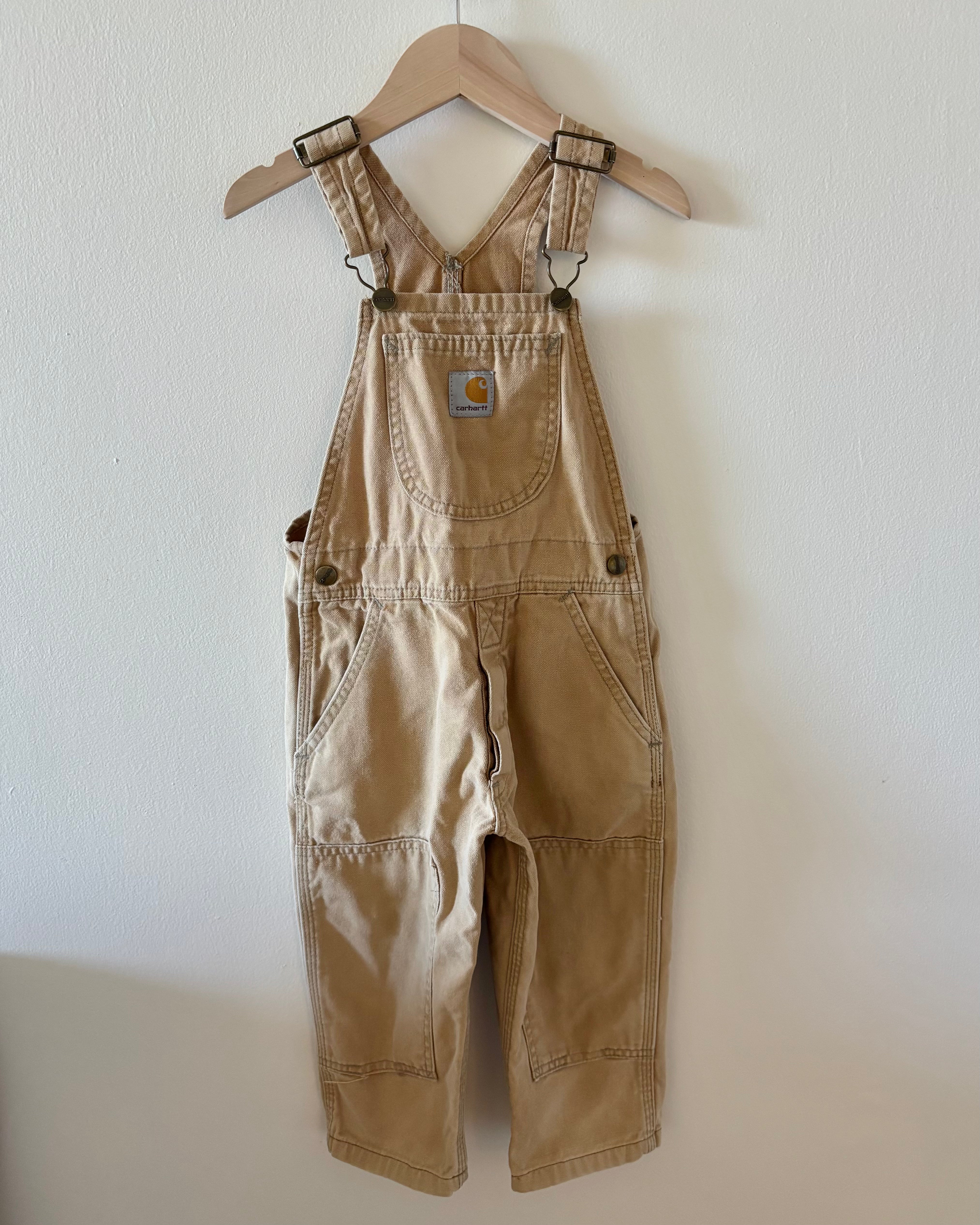 Vintage - Carhartt Brown Overalls 3-4Y