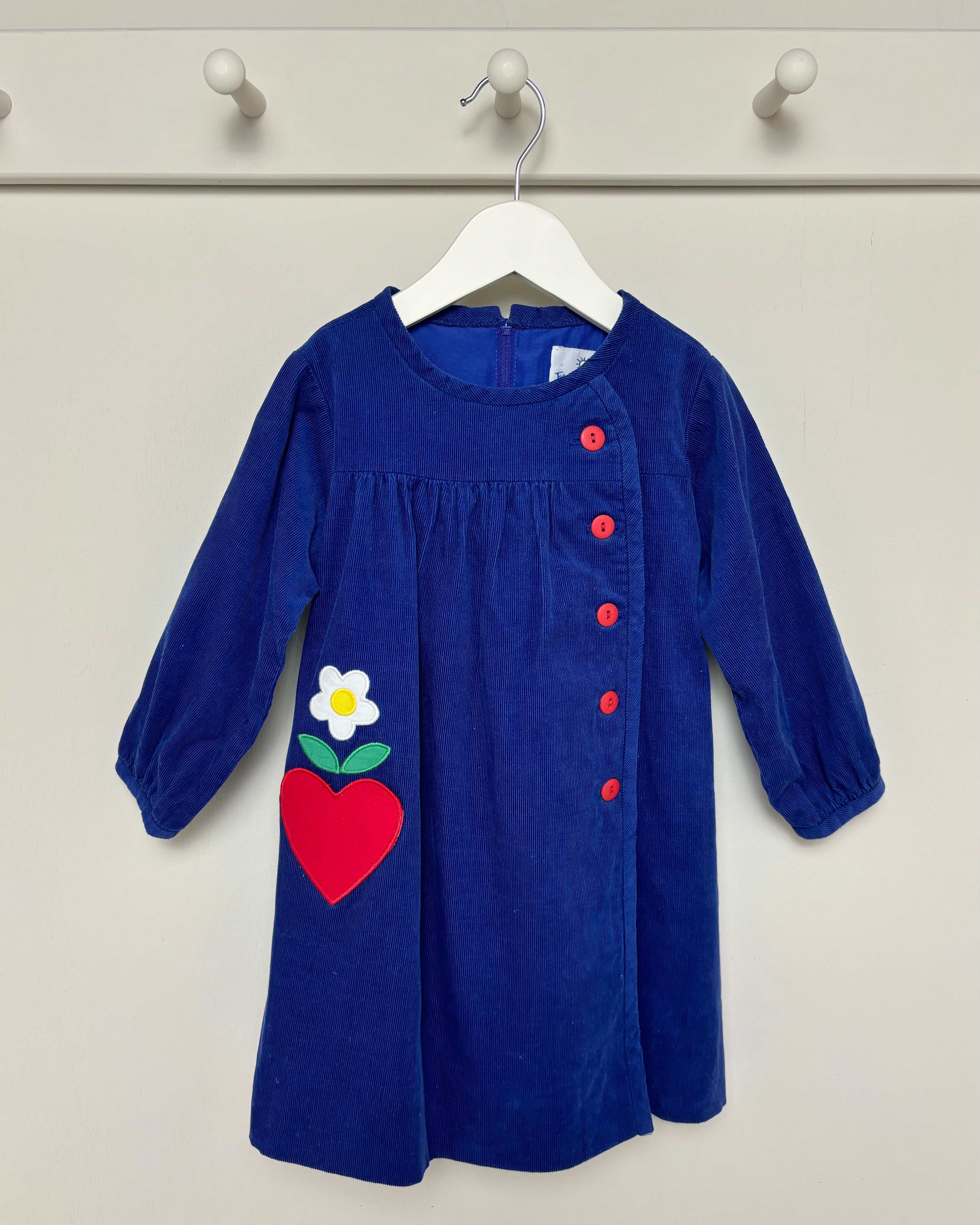 Florence Eiseman - Blue Corduroy Dress 3Y