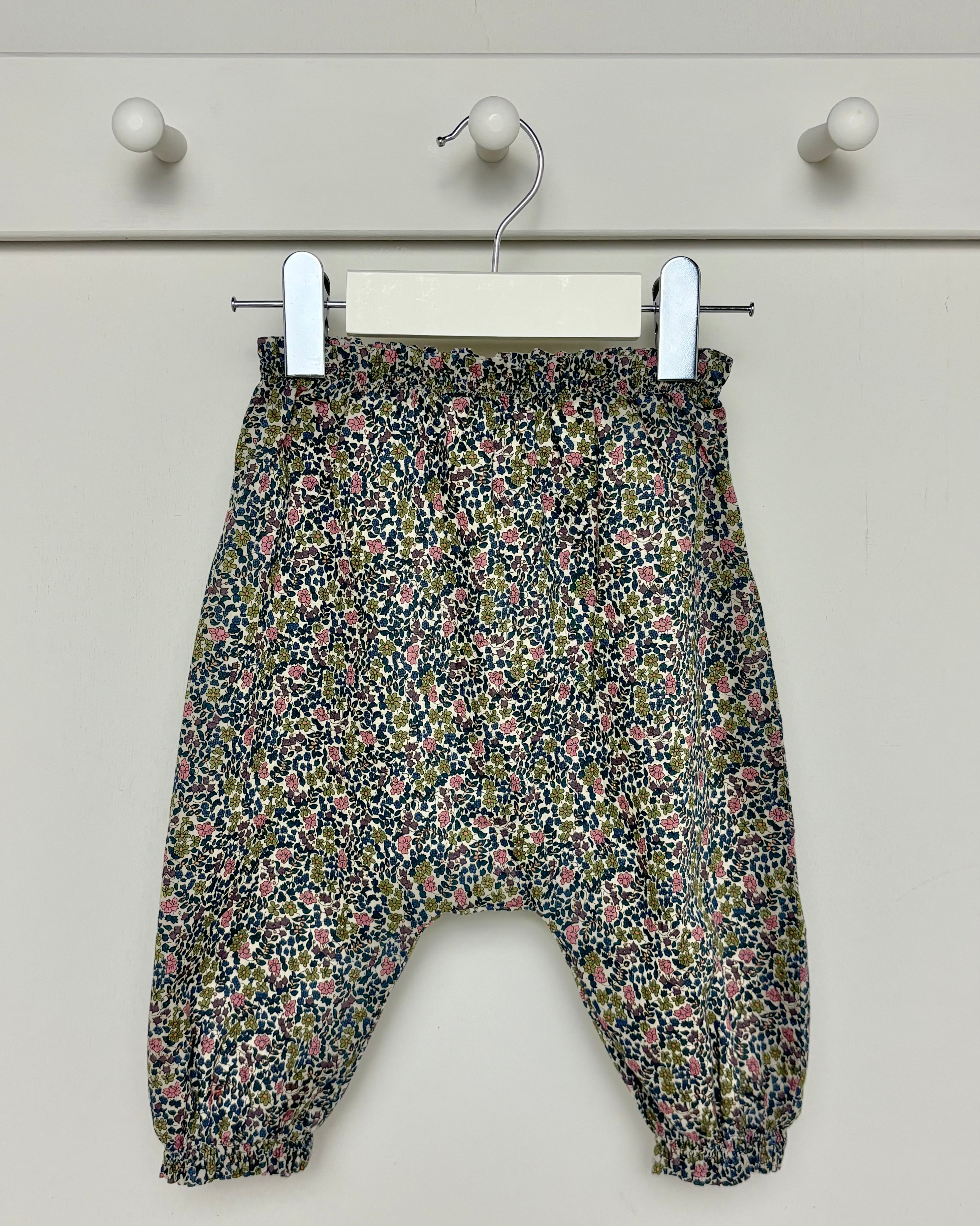 Makie - Floral bloomer pants 6-9M