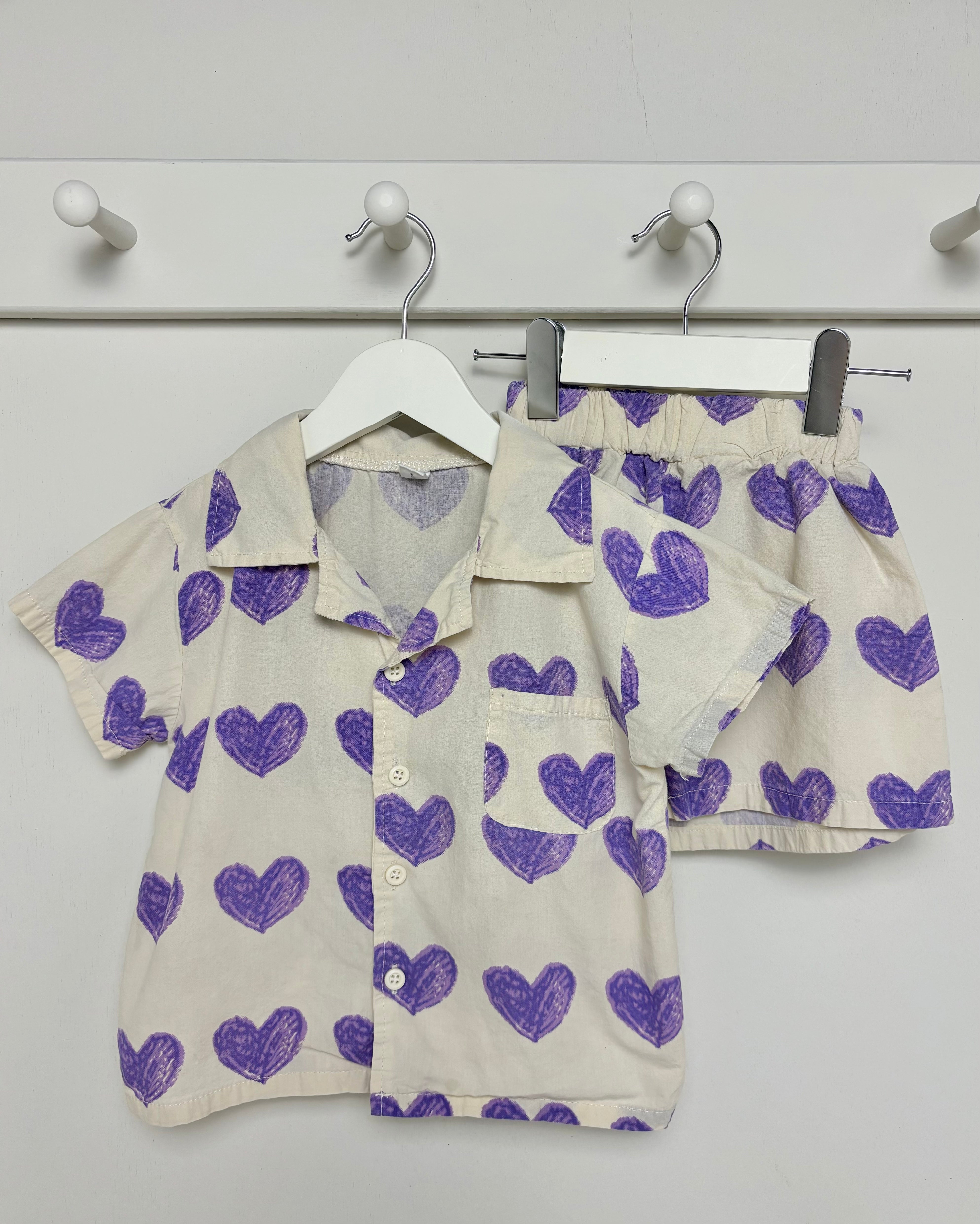 Kumai Kids - Purple Heart Set 2-3Y