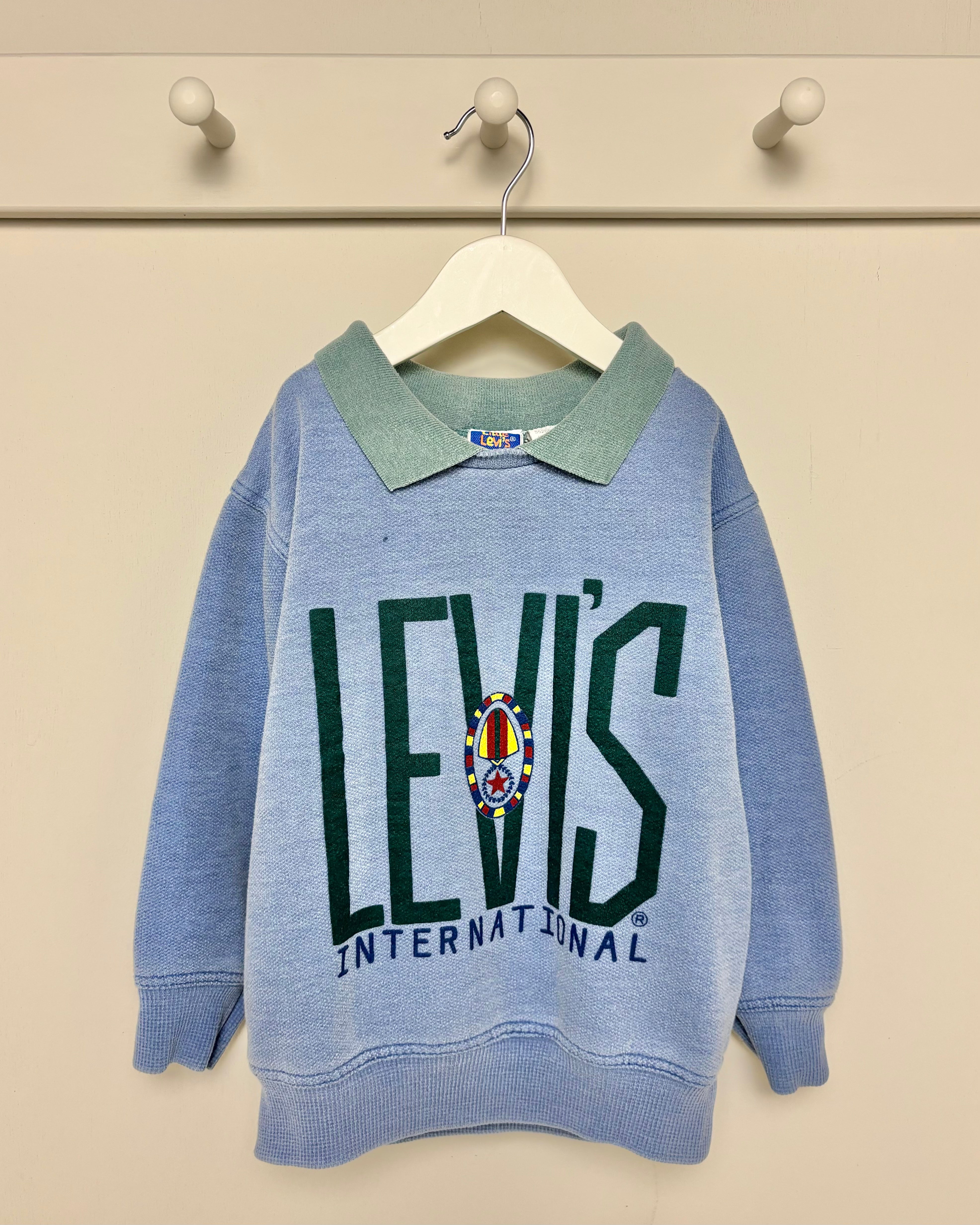 Vintage - Levi's Blue Sweatshirt 6Y