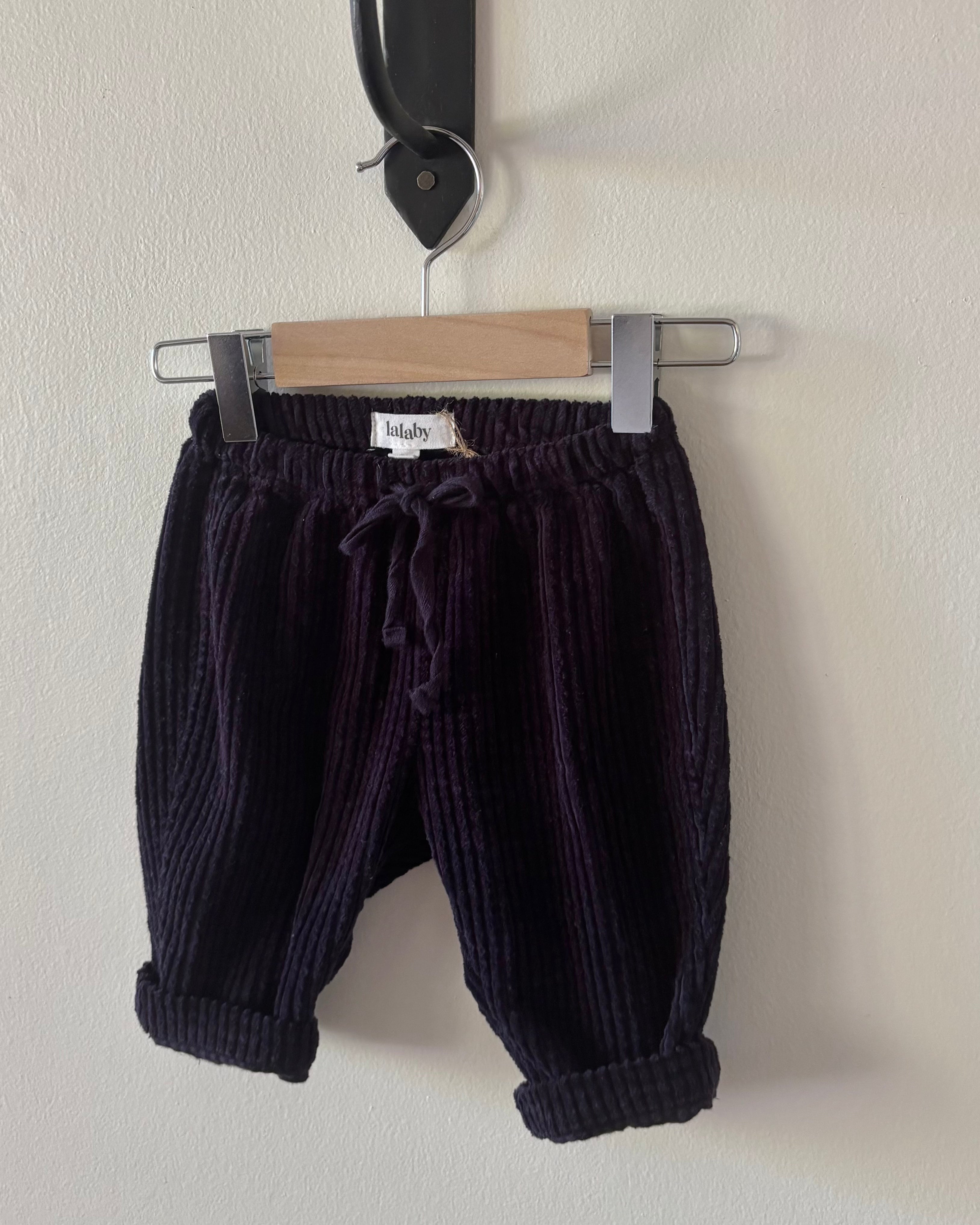 Lalaby - Navy Corduroy Pants 6 months