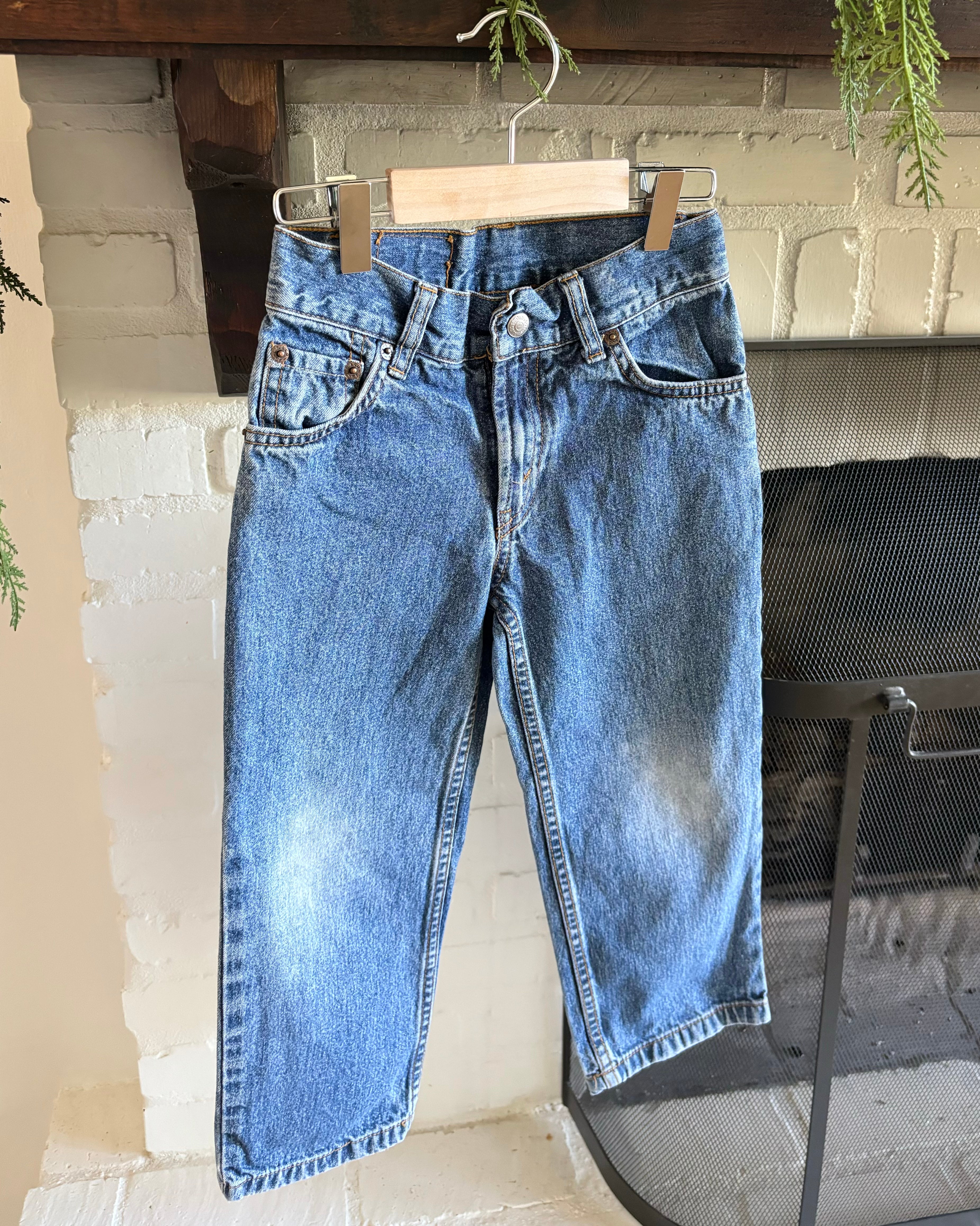 Vintage - Levi's 550 Relaxed Fit Jeans 5-6Y