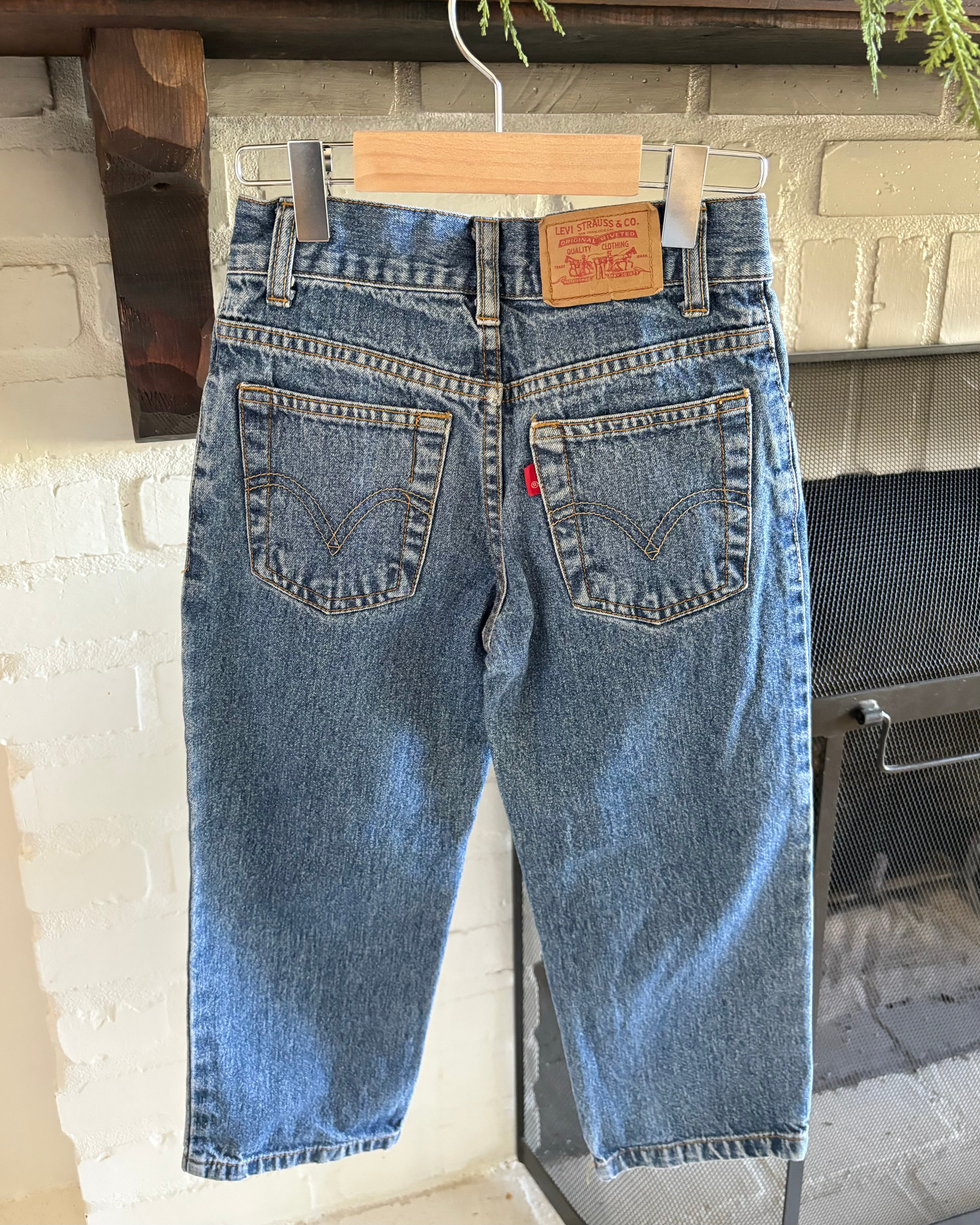 Vintage - Levi's 550 Relaxed Fit Jeans 5-6Y