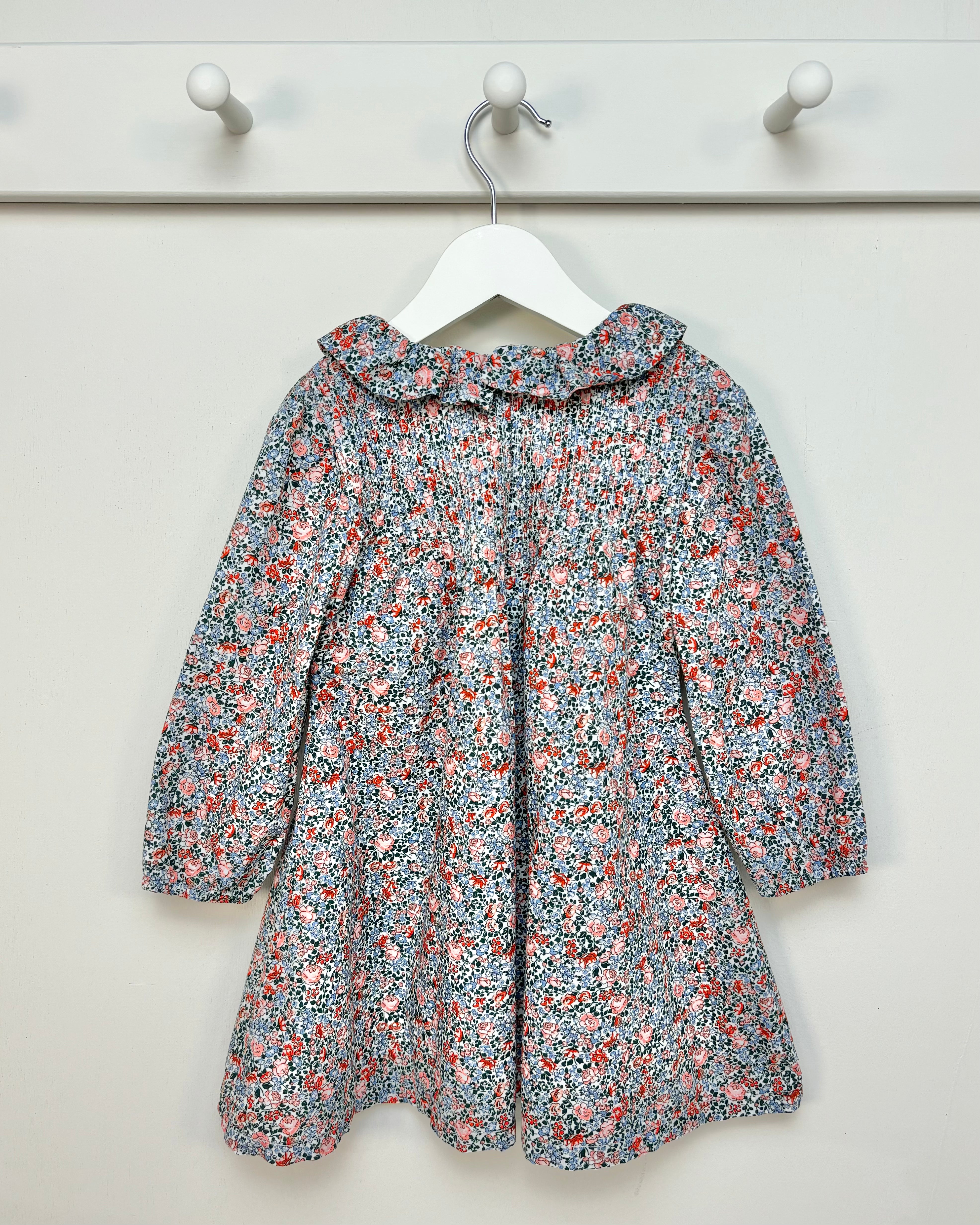 Doen - Ruffle Neck Floral Dress 2-3Y