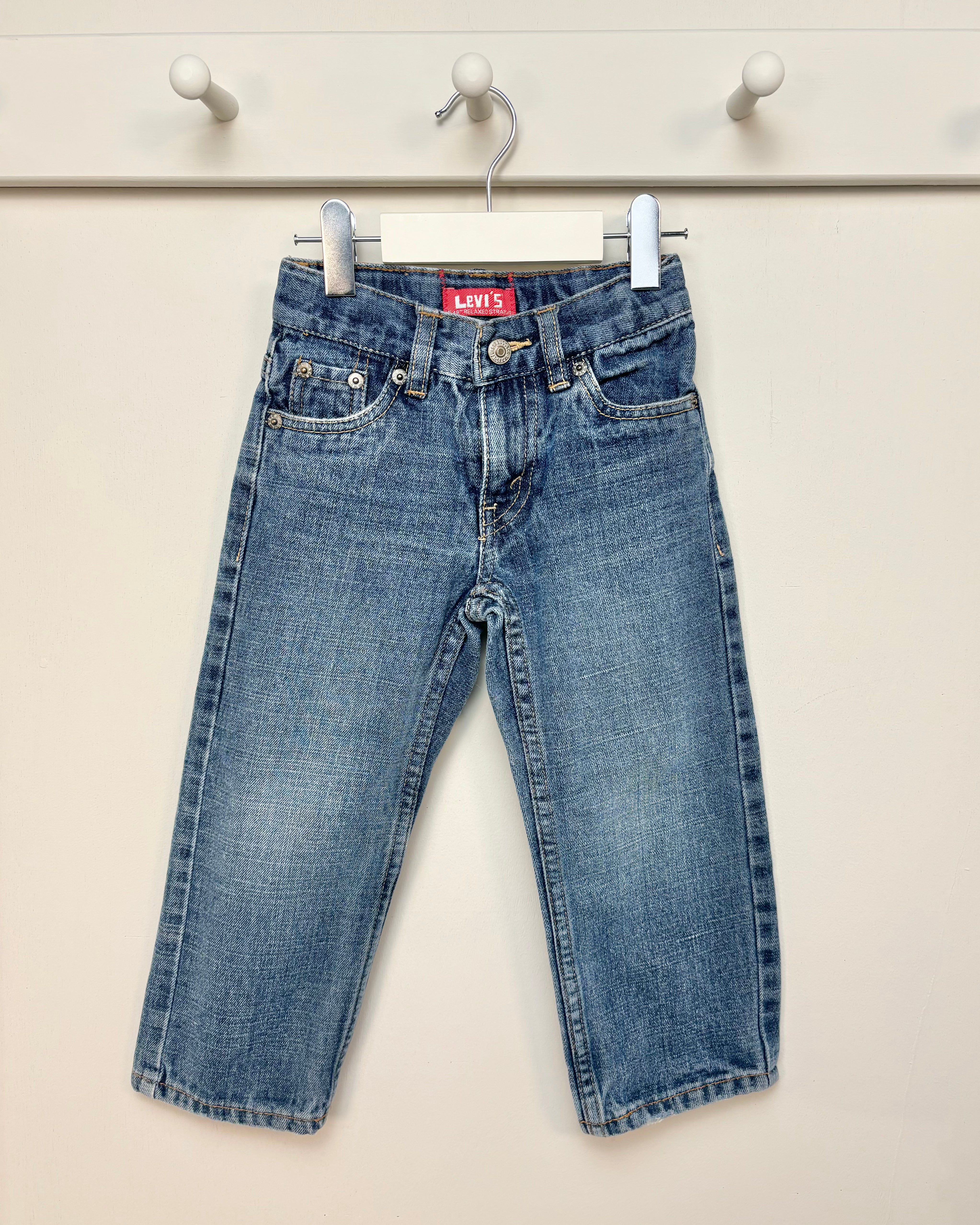 Vintage - Levi's Straight Relaxed Fit Jeans 3-4Y