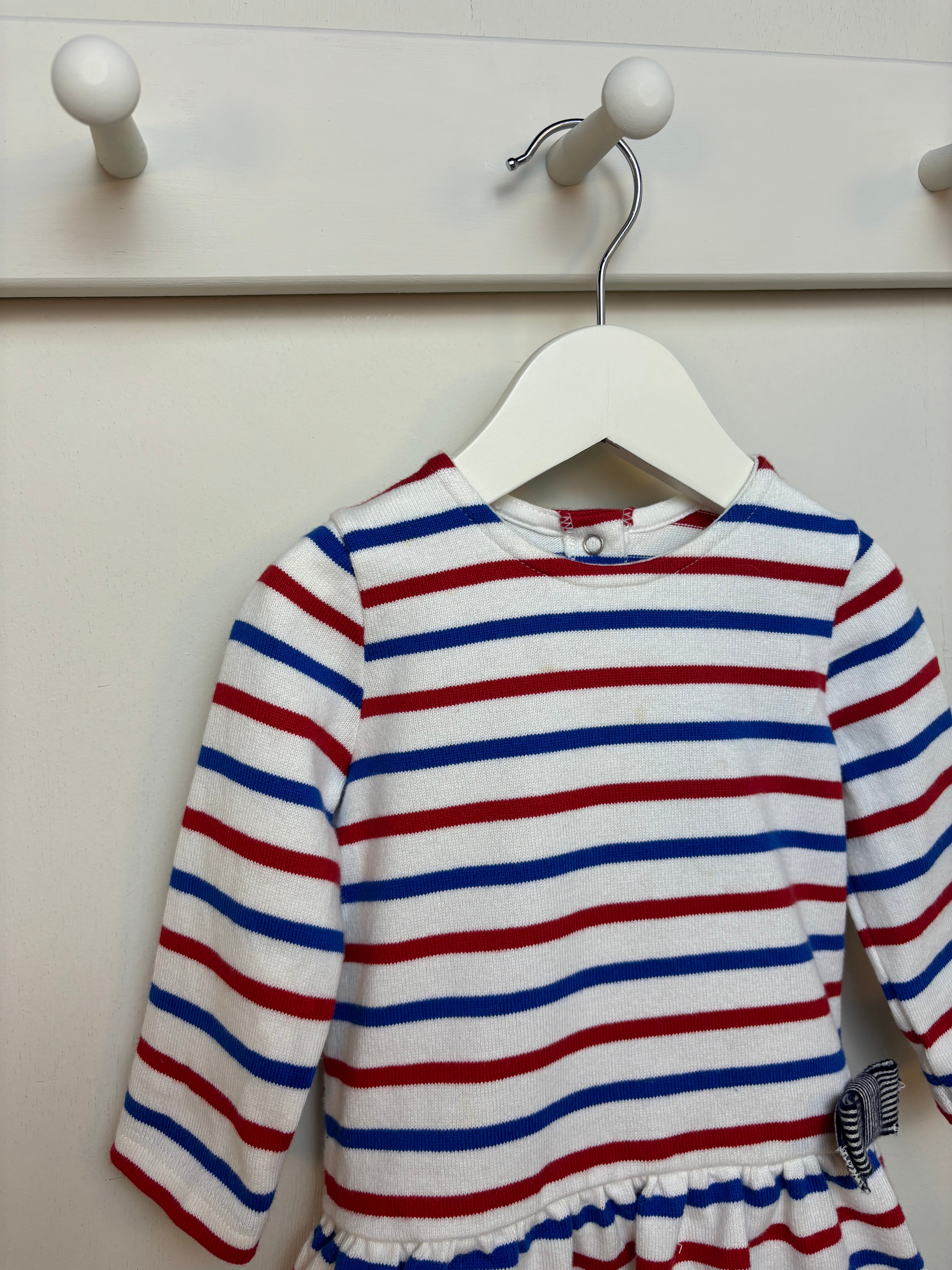 Petit Bateau - Stripe Dress 6M