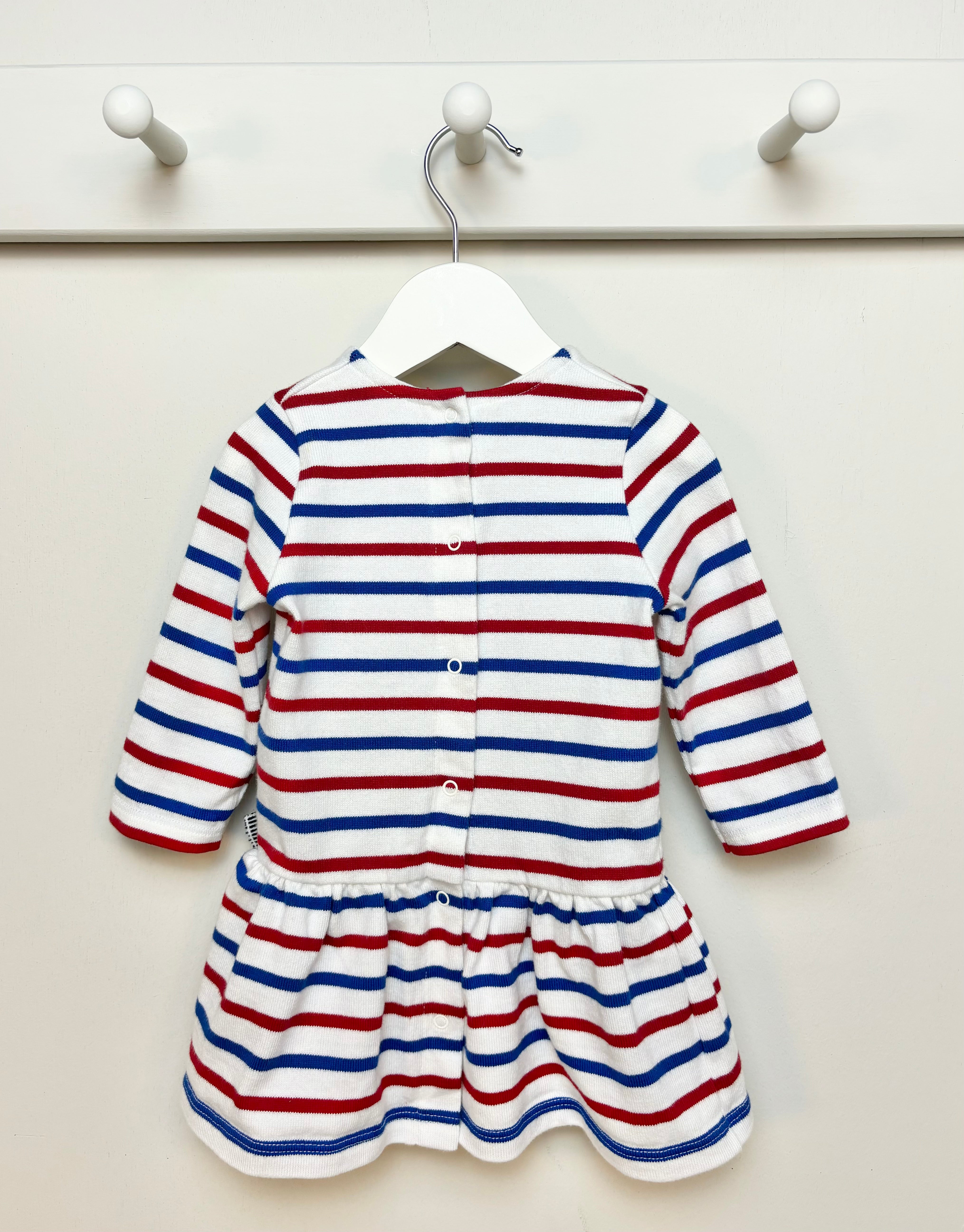 Petit Bateau - Stripe Dress 6M