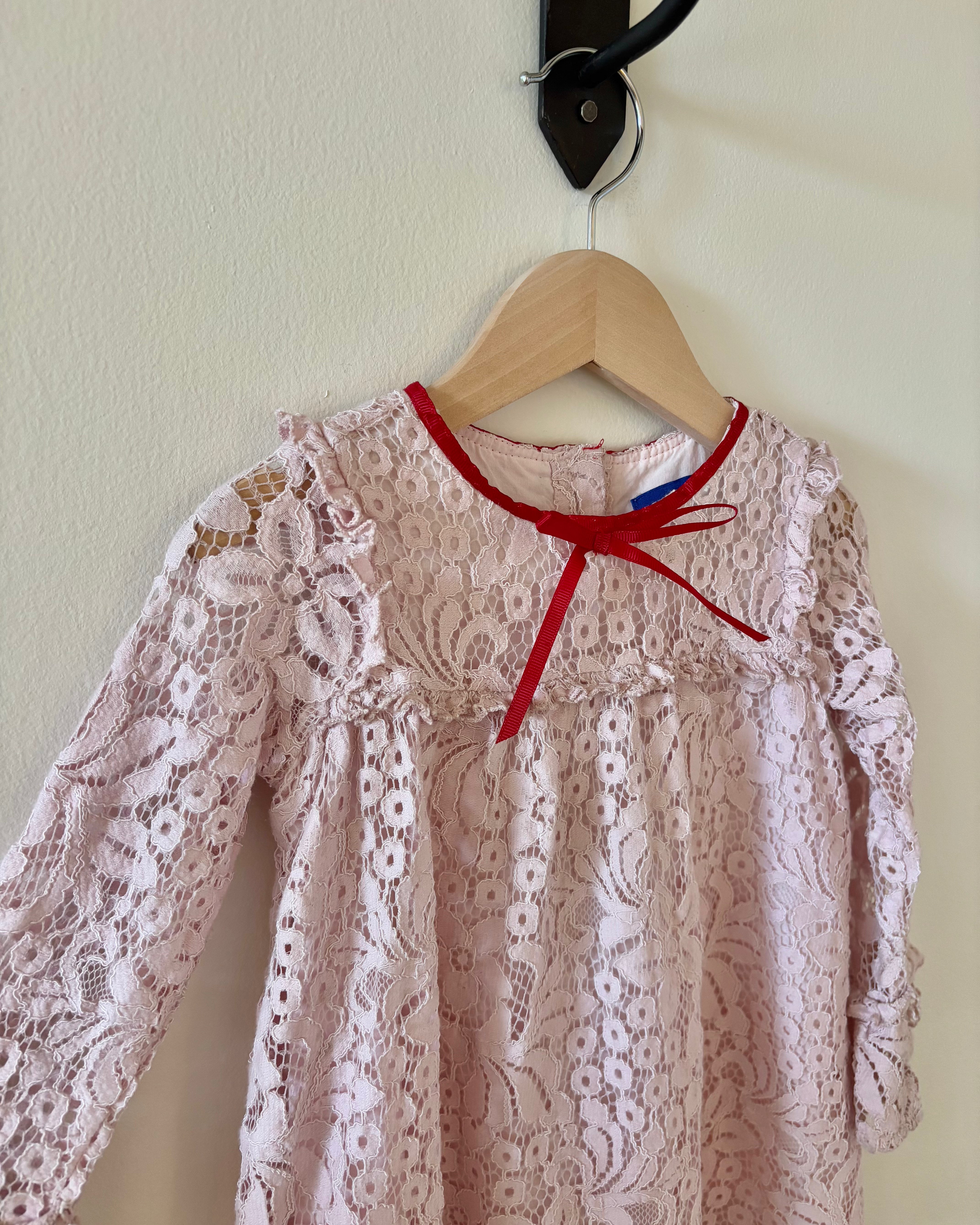 Maison Me - Pink Lace Dress 3Y