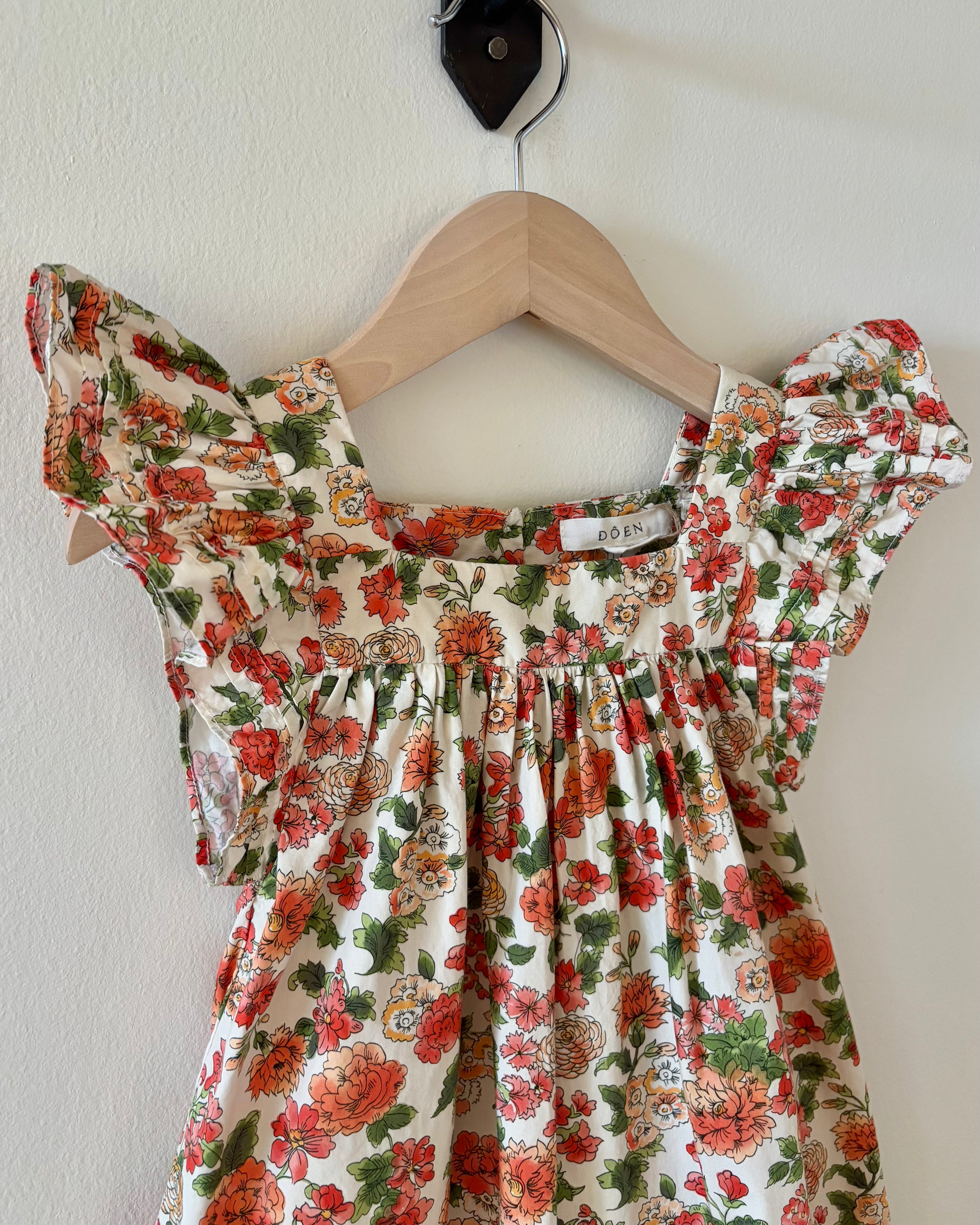 Doen - Liberty Print Floral Dress 2-4Y